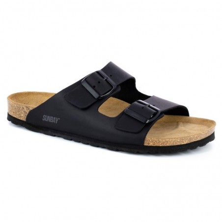 Sandales Trefle 2 Brides Noir