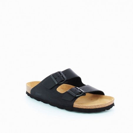 Sandales Trefle 2 Brides Noir