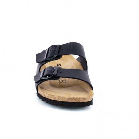 Sandales Trefle 2 Brides Noir