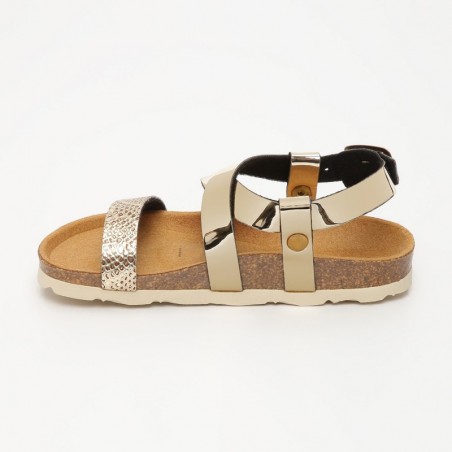 Sandales Calyste Multibrides Platinum