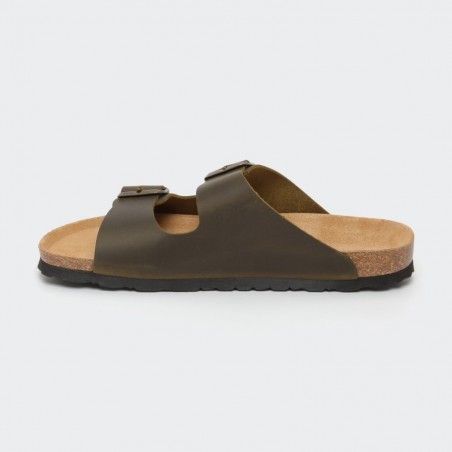 Sandales Trefle 2 Brides Kaki