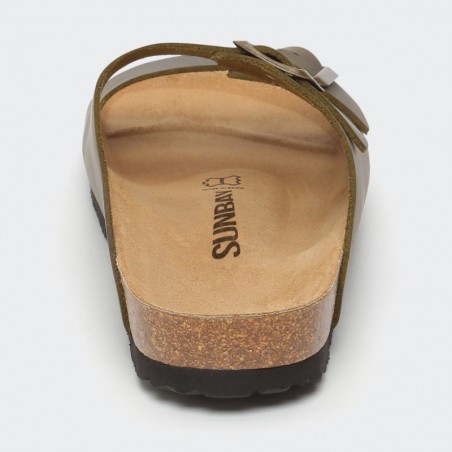 Sandales Trefle 2 Brides Kaki