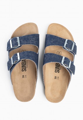 Sandales Calen 2 Brides Denim brut