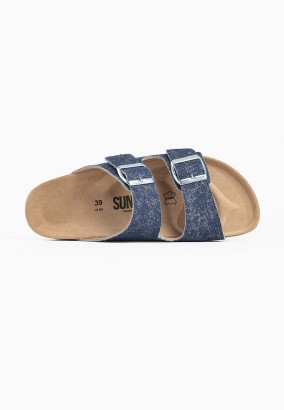 Sandales Calen 2 Brides Denim brut