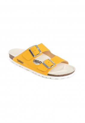 Sandales Trefle 2 Brides Jaune