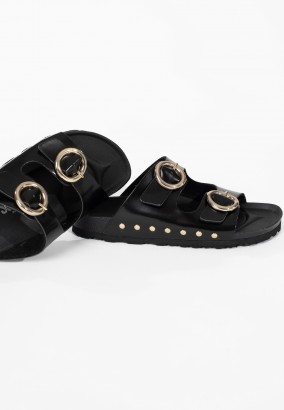 Sandales Iberica 2 Brides Noir