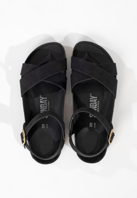 Sandales Albany Multibrides Noir