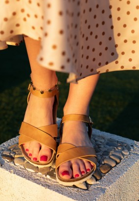 Sandales Albany Multibrides Tan