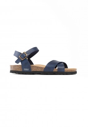 Sandales Albany Multibrides Bleu marine