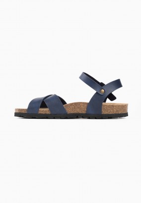 Sandales Albany Multibrides Bleu marine