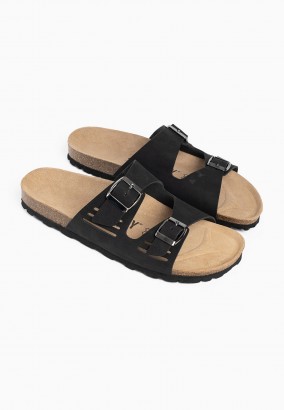 Sandales Misol 2 Brides Noir