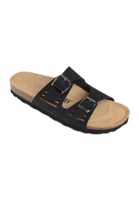 Sandales Misol 2 Brides Noir