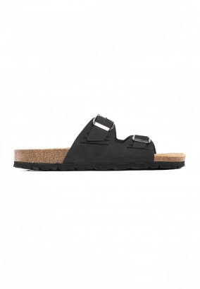 Sandales Misol 2 Brides Noir