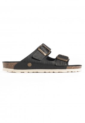 Sandales Trefle 2 Brides Noir