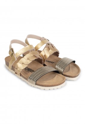 Sandales Caneberge Multibrides Or