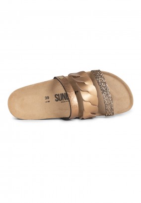 Sandales Coralie Multibrides Bronze