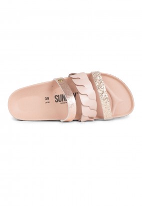 Sandales Coralie Multibrides Rose gold