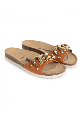 Sandales Bauloise 1 Bride Camel