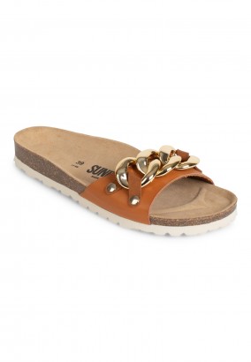 Sandales Bauloise 1 Bride Camel