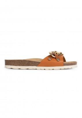 Sandales Bauloise 1 Bride Camel