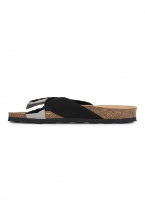 Sandales Dusk Multibrides Anthracite et noir