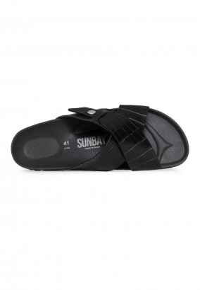 Sandales Indian 2 Brides Noir