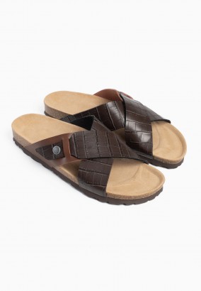 Sandales Indian 2 Brides Marron