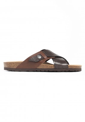 Sandales Indian 2 Brides Marron