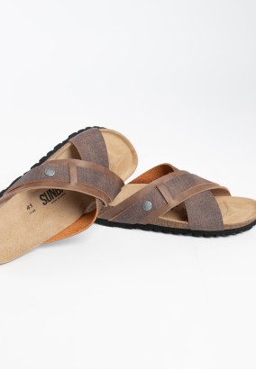 Sandales Giovani 2 Brides Marron