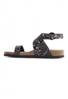 Sandales Dawa Multibrides Noir