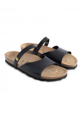 Sandales Manille 2 Brides Noir