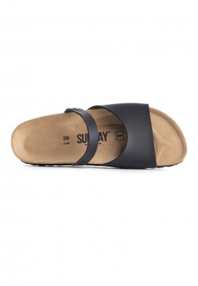 Sandales Manille 2 Brides Noir