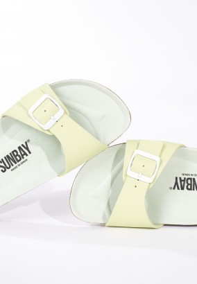 Sandales Jasmin 1 Bride Pistache