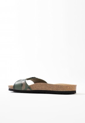 Sandales Jasmin 1 Bride Kaki camouflage