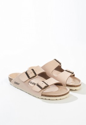 Sandales Trefle 2 Brides Rose clair