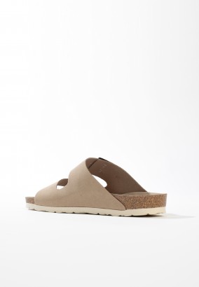 Sandales Trefle 2 Brides Beige