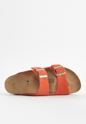 Sandales Trefle 2 Brides Corail