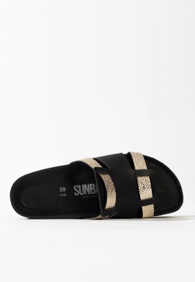 Sandales Sole à plateforme Noir