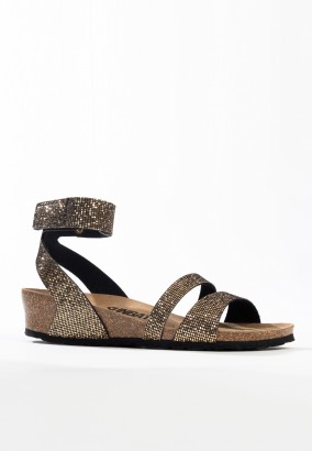 Sandales Rama Compensées et semi-compensées Bronze