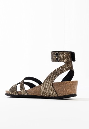 Sandales Rama Compensées et semi-compensées Bronze