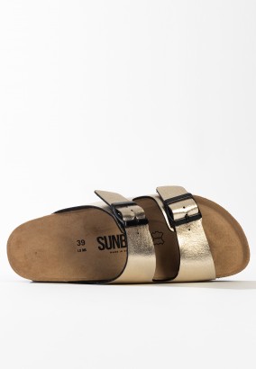 Sandales Edelweiss à plateforme Platinum