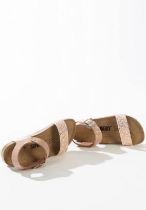 Sandales Gentiane Multibrides Nude