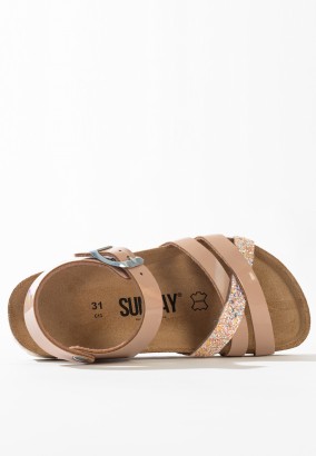 Sandales Andros Multibrides Nude