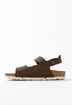 Sandales Oja Multibrides Marron