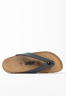 Sandales Goya à entre-doigts Gris