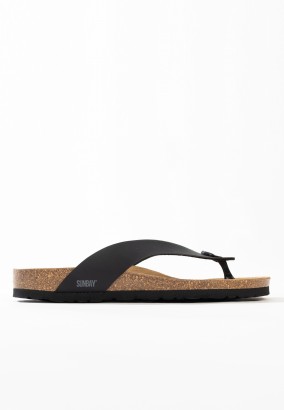 Sandales Goya à entre-doigts Noir