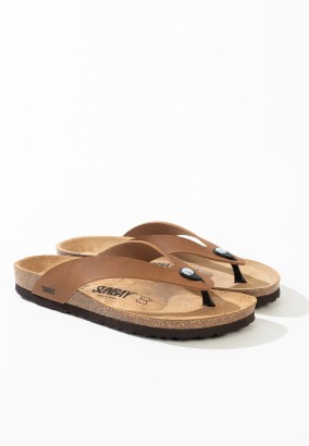 Sandales Goya à entre-doigts Beige