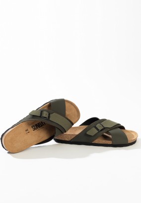 Sandales Lujan 2 Brides Kaki