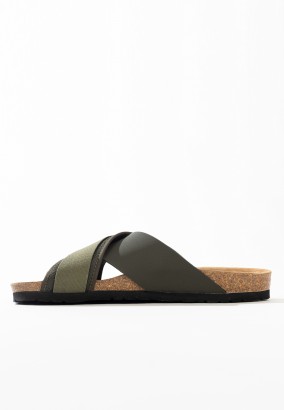 Sandales Lujan 2 Brides Kaki