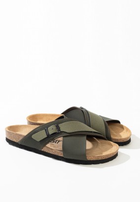 Sandales Lujan 2 Brides Kaki